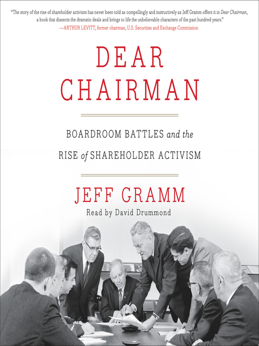 Title details for Dear Chairman by Jeff Gramm - Available